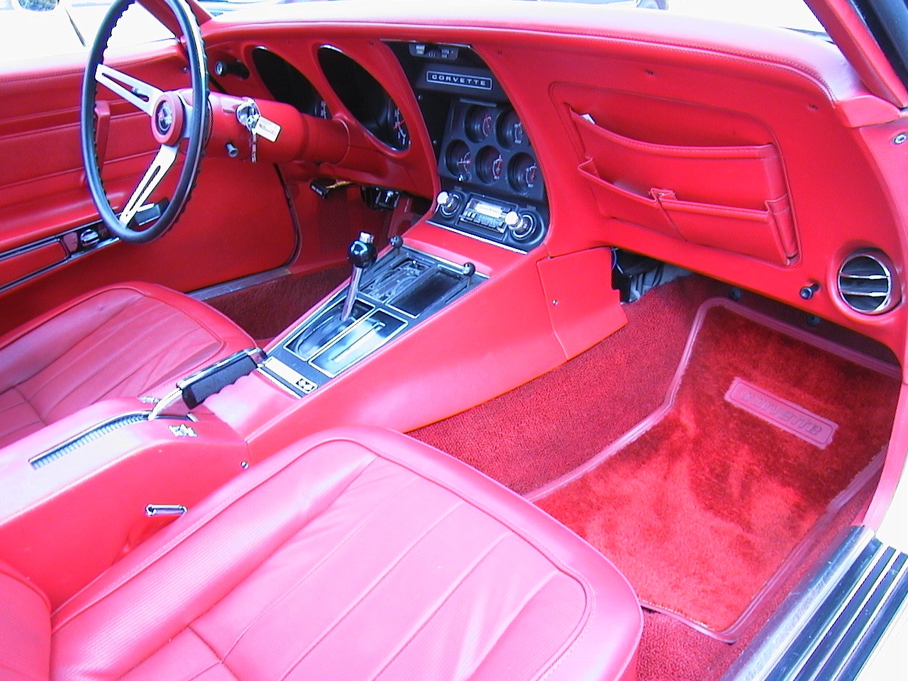 Factory interior — passenger’s side