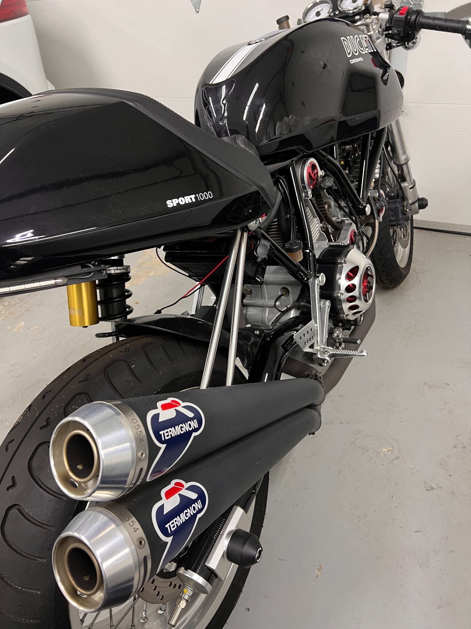 Ducati Sport 1000 — Sport 1000 tail and Termignoni exhausts