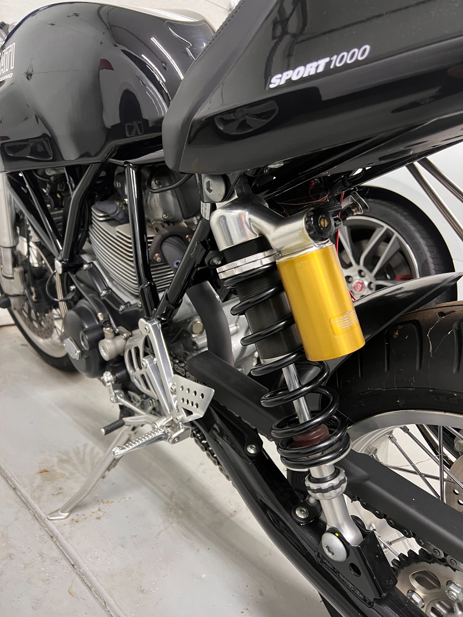 Ducati Sport 1000 — Rear suspension