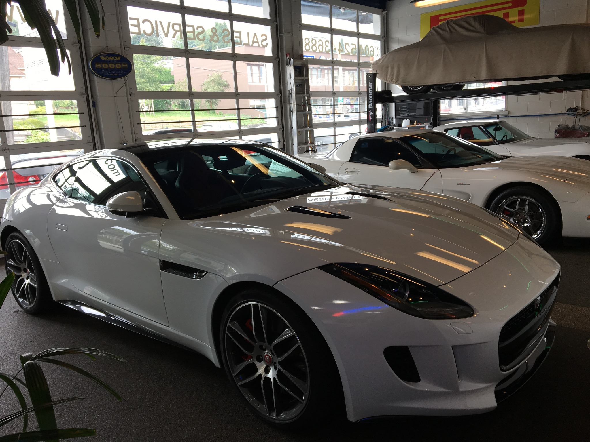 Jaguar F-Type R — In the showroom