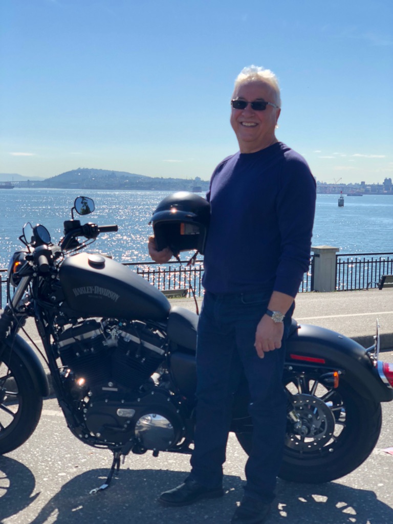 Harley-Davidson Iron 883 — A ride in Stanley Park