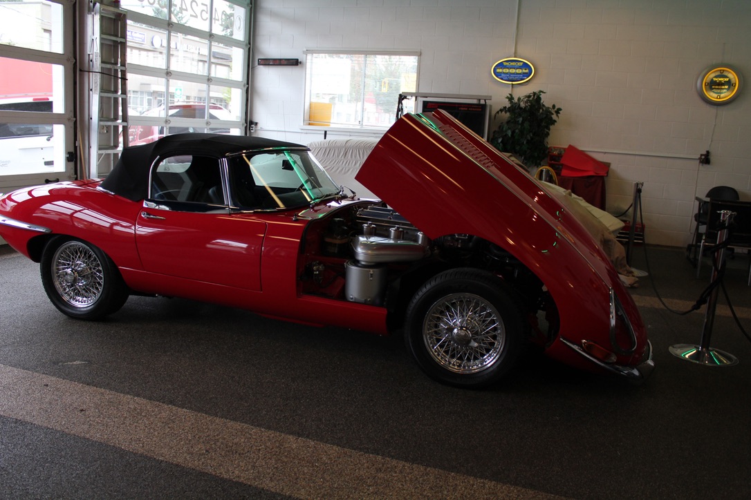 1966 Jaguar XKE, In the workshop