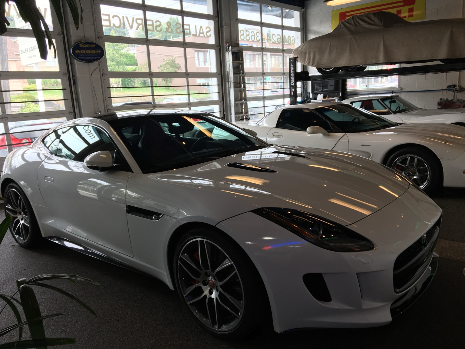 Jaguar F-Type R — In the workshop