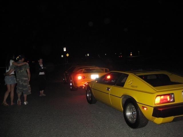 1978 Lotus Esprit — Out for a nighttime drive