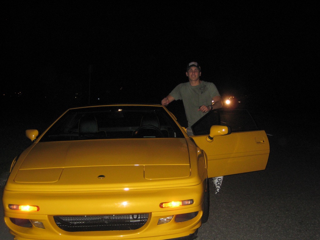 2002 Lotus Esprit V8 — A moment beside the Lotus