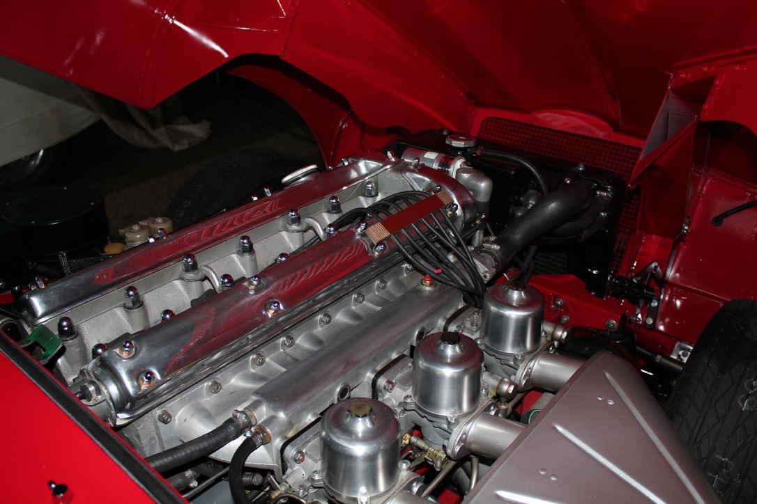 Restored 4.2-litre engine